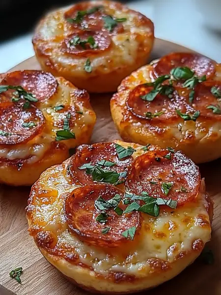 Easy Keto Mini Pizzas