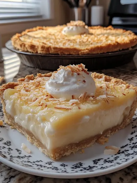 Keto Coconut Cream Pie