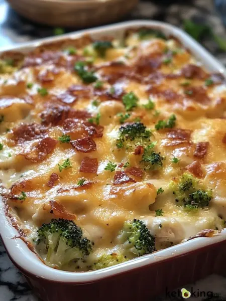 Chicken Broccoli Cheese Casserole