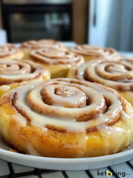 Keto Cinnamon Rolls