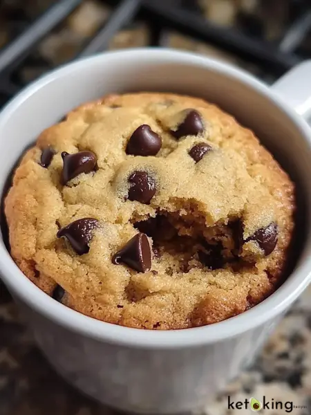 Chocolate Chip Cookie in a Mug