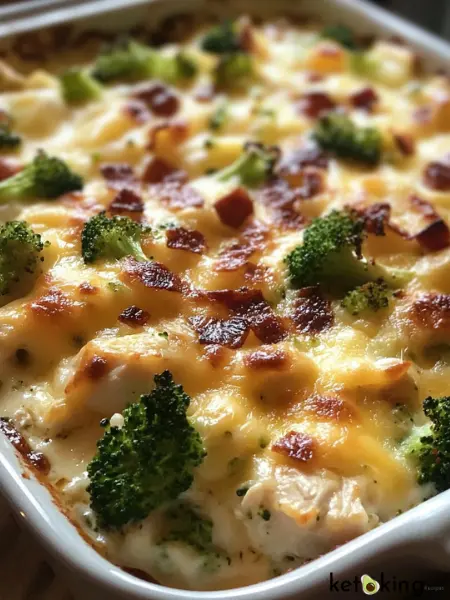 Chicken Broccoli Cheese Casserole
