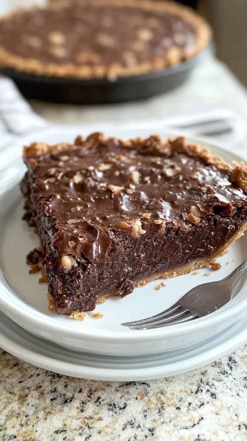 Keto German Chocolate Pie