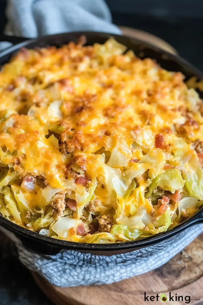 Cheesy Cabbage Casserole
