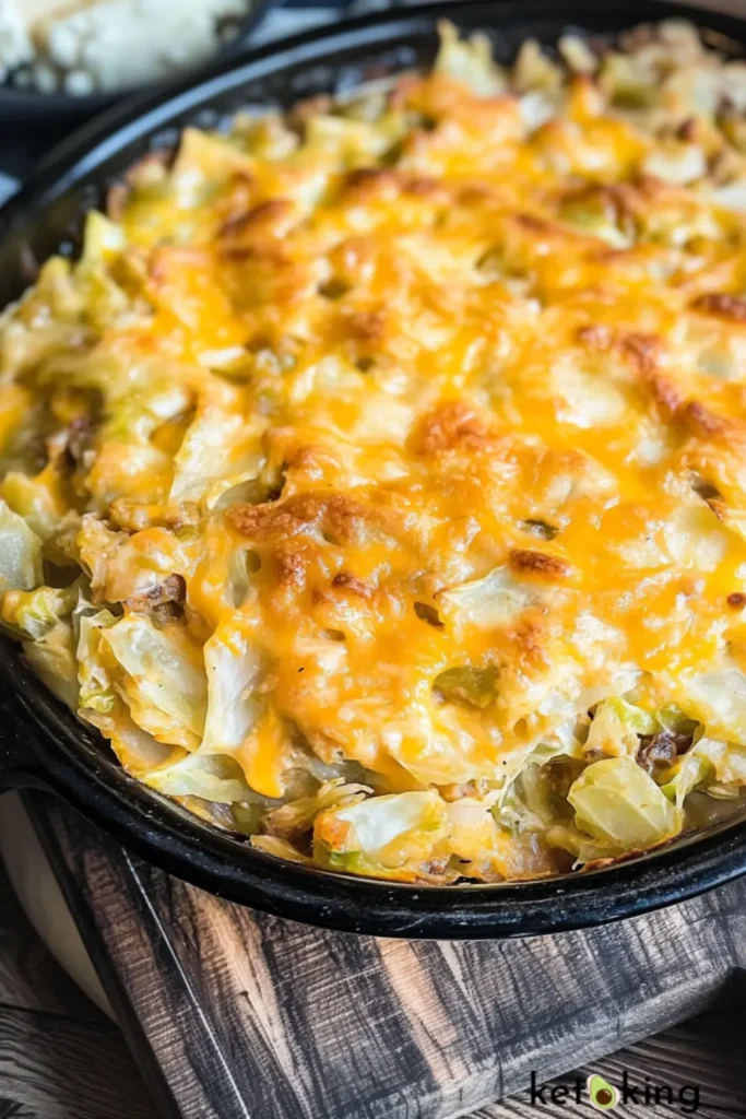 Cheesy Cabbage Casserole